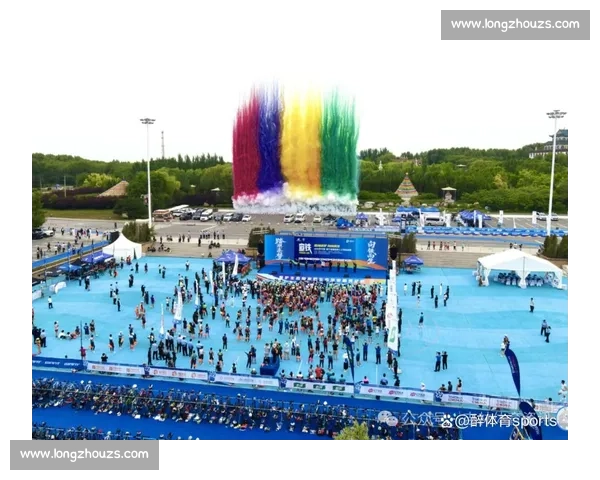 查干湖湿地铁人三项赛开赛 400 选手挑战生态赛道